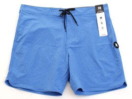 Hurley Phantom Blue 18&quot; Boardshorts Swim Trunks Men&#39;s Size 36 NWT - £55.04 GBP