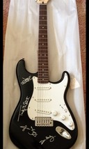 EAGLES group AUTOGRAPHED signed FULL size GUITAR  - £3,535.20 GBP