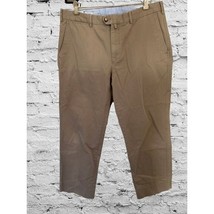 FACONNABLE Casual Pants Cotton Chino Khaki Beige Color Size 36 - $425.47 MXN