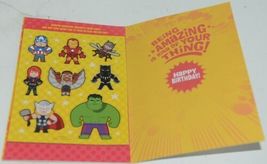 Hallmark HKB 526 3 MARVEL Avengers Youre 4 Birthday Card with Magnets Pkg 4 image 3
