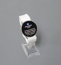 Samsung Galaxy Watch6 SM-R930 40mm Gold Aluminum Case with White Sport Band image 2
