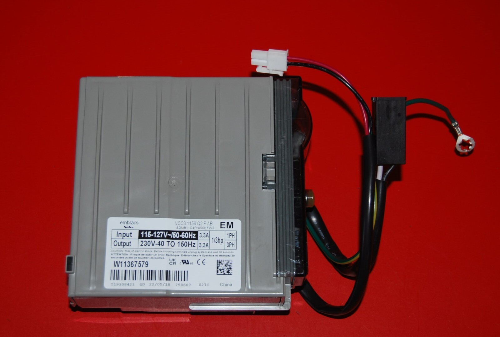 Whirlpool Compressor Control Unit - Part # W11367579 - $82.79