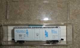 Atlas N Scale Bend Millwork Company USLX 8609 40&#39; Plug Door Box Car MIB - £17.35 GBP