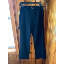 Duluth Trading Woman Black Nylon Spandex Athletic lounge pants M x33 - $28.00