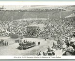 35000 Spectators at Stadium Tacoma WA Washington UNP DB Postcard H13 - $9.85