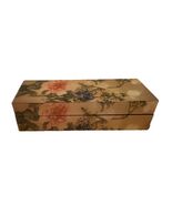 Vintage Reuge Try to Remember Music Box Lacquered Wood Floral Design - $1,234.91 MXN