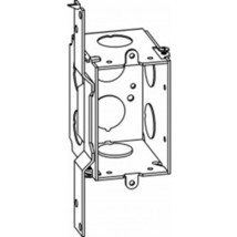 ORBIT GB-1-FB 2-1/2” DEEP, GANGABLE 1-GANG SWITCH BOX WITH FB BRACKET - $83.13 MXN