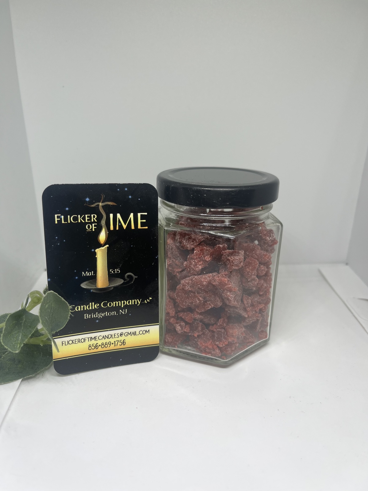 Cranberry Woods Wax Crumble/Rustic Wax Crumbles in glass jar/Decorative ... - $18.00