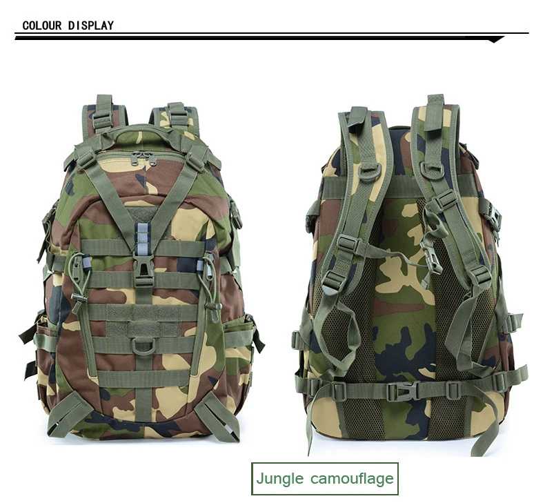 Crossten Swiss Waterproof Backpack Outdoor Molle Ruack  ault Bag Hi Camping Trav - $141.87