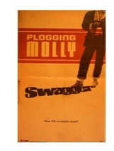 Flogging Molly Poster Swagger Debut Album - $179.30