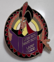 Disney 56742 Jafar Aladdin Villain Where Evil Spells Are Always Broken Pin - £7.64 GBP