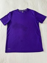 Athletic Works Men’s Purple Short Sleeve Crewneck Pullover T-Shirt Size S(34-36) - £13.61 GBP