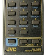 JVC RM-RXQ50 Stereo Remote Control Only Cleaned Tested Working No Battery - £11.67 GBP