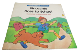 Pinocchio Goes To School Paperback First Troll Edition 1982 - £10.47 GBP