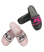 NWT FILA MSRP $41.99 WOMEN&#39;S MEN&#39;S UNISEX PINK SLIP ON SLIDES SANDALS SI... - $14.14