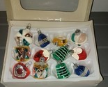 Lot of 12 Vintage Miniature Glass Christmas Ornaments ~ Czech Republic ~... - £39.96 GBP