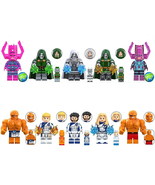 10Pcs Fantastic Four Thing Minifigures Franklin Doctor Doom Galactus Min... - $34.44 CAD