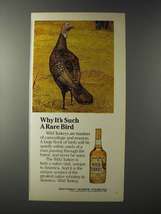 1981 Wild Turkey Bourbon Ad - Such a Rare Bird - £14.78 GBP
