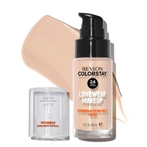 REVLON ColorStay 24H Longwear Makeup Liquid Foundation - 110, Ivory - $23.56