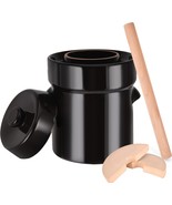 Fermentation Crock 5 Liter / 1.3 Gallon, Sauerkraut Crock with Lid, Weig... - €106,83 EUR