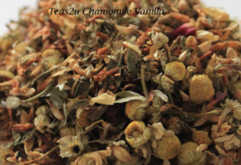 Teas2u Organic &#39;Chamomile -Vanilla&#39; Herbal Tea Blend - 3.53oz (100 grams) - £11.97 GBP