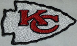 Kansas City Chiefs Logo Iron On Patch - £3.97 GBP