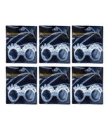 New Years Eve Day Party Cheer Blast Silver Round Shape Glasses Lot of 6 - $13.99 CAD