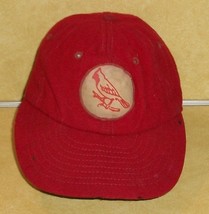 1947 Funkap St Louis Cardinal Baseball Hat Cap Vtg World Series Champion Old Sch - £86.14 GBP