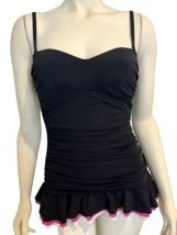 Profile by Gotten Black One Piece Maillot Skirted Bathing Suit Size 6 - $20.89
