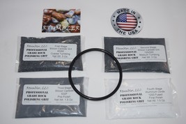 Rock Polishing Tumbling Grit For 3 lb Tumblers, With One Drive Belt, Mad... - €14,54 EUR Rock Polishing Tumbling Grit For 3 lb Tumblers, With One Drive Belt, Mad... - €14,54 EUR