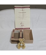 VTG 1998 Steiff Blond Mohair Mini Teddy Bear Collectors Club Replica Edi... - $65.02 CAD