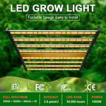 3456LED Plants Grow Light For Indoor Veg Growing Lamp Full Spectrum Pane... - $385.04