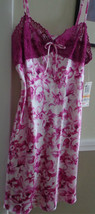 NWT Morgan Taylor Purple/White Floral Chemise - Size S - £5.07 GBP