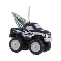 Dallas Cowboys Monster Truck Christmas Ornament - £7.71 GBP