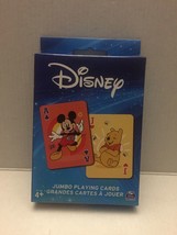 NEW Disney Jumbo Playing Cards - 54 Cards - $9.45