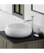 Polished White Plaisir Vessel Sink, Swiss Madison Well Made Forever Sm-V... - $80.92