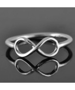 Trendy Silver Plated Infinity, Number 8, or One Direction Ring_ISR - £3.12 GBP