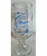 Vintage KINGFISH RESTAURANT Treasure Island Florida Cocktail Glass - $33.76 CAD