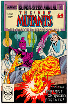 The New Mutants Marvel Comics Volume 1 Number 4 1988 Great Condition - $4.95