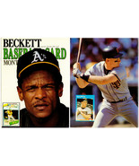 Baseball Beckett Magazine Number 57 1989 Rickey Henderson and Matt Williams - £3.89 GBP