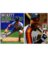 Baseball Beckett Magazine Number 62 1990 Don Mattingly and Eric Anthony - £3.89 GBP