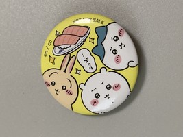 Chiikawa Kura Sushi Sushi Collaboration Mini Can Badge Not for Sale - $22.00