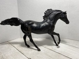 Breyer Flicka Black Horse PREOWNED See Photos and Description - £30.75 GBP