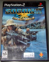 Playstation 2 - Socom Ii U.S. Navy Seals (Complete With Manual) - £14.05 GBP
