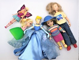 Disney Princess, Madame Alexander, Loving Family, Barbie Fairy, Cupcake Doll Lot - £6.38 GBP