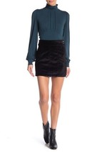 FREE PEOPLE Womens Skirt Mini Retro Elegant Black Size 26W OB824567 - £38.12 GBP