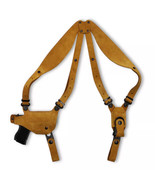 Fits Springfield XDS 4”BBL Suede Horizontal Shoulder Holster Single Mag ... - €59,06 EUR