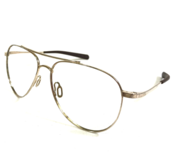 Costa Del Mar Eyeglasses Frames Piper Shiny Gold Aviators Wire Rim 58-14-135 - £52.59 GBP