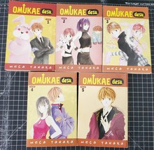 Omukae Desu 1 2 3 4 5 Meca Tanaka (English manga lot)  - $29.99
