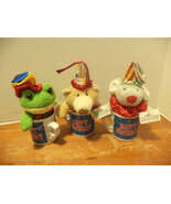 9 Happy Birthday Mini Mugs W/ Mini Plush Animals Inside - €46,03 EUR